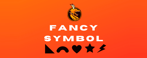 Cover for FancySymbol