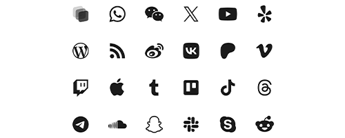 Cover for Social Media Icons