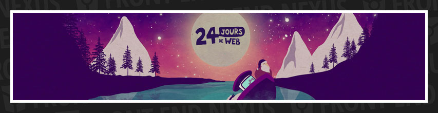 24 jours de web banner