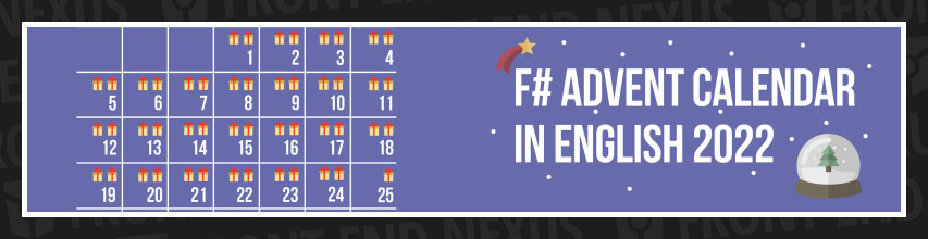 F Sharp Advent Calendar in English banner