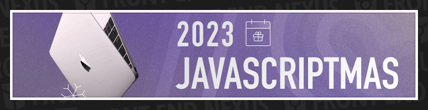 24 days of JavaScriptmas banner