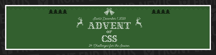 Advent of CSS banner