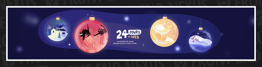 24 jours de web banner