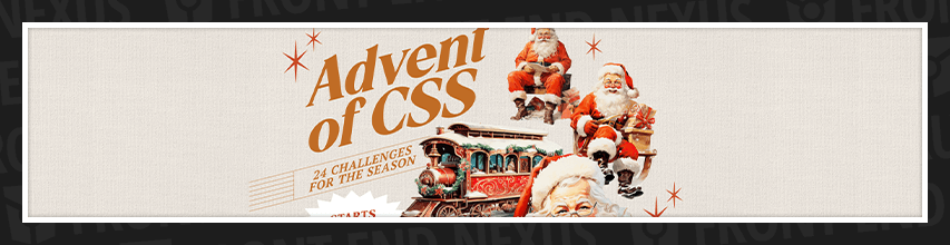 Advent of CSS banner