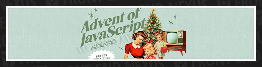 Advent of JavaScript banner