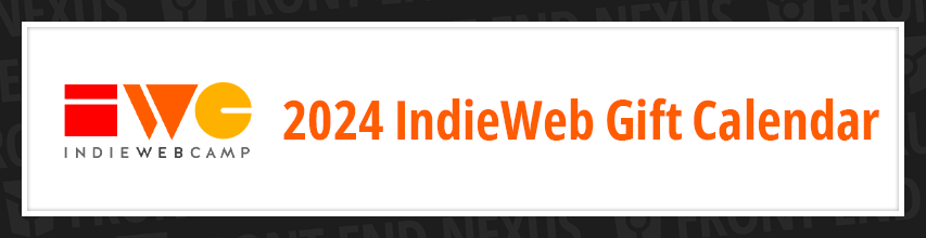 IndieWeb Gift Calendar banner