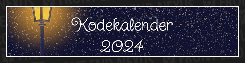 Knowit Kodekalender banner