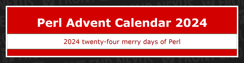 Perl Advent banner