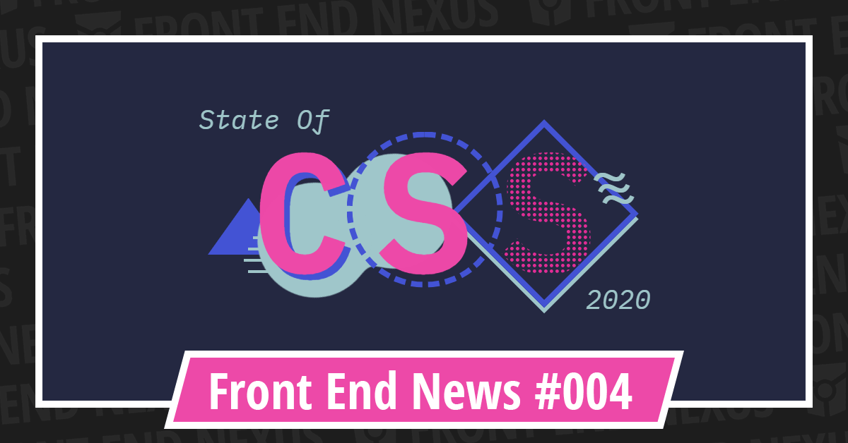 Banner for Front End News #004