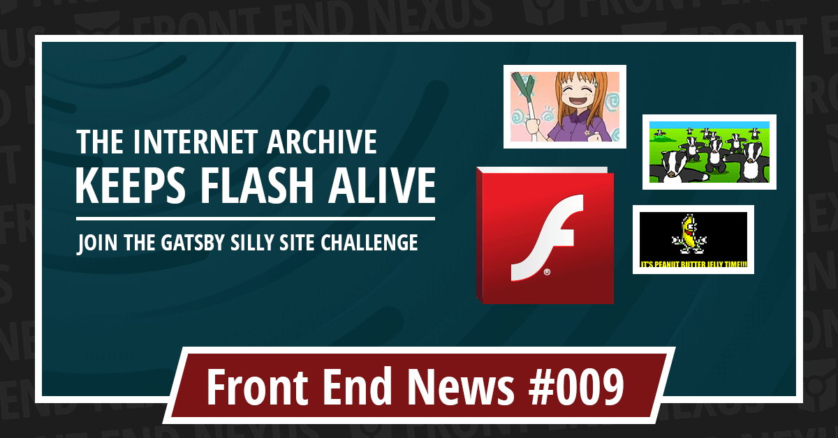 Banner for Front End News #009