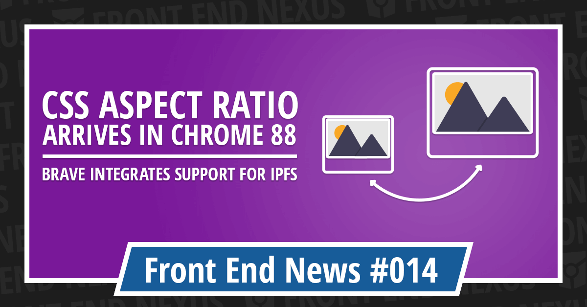 Banner for Front End News #014