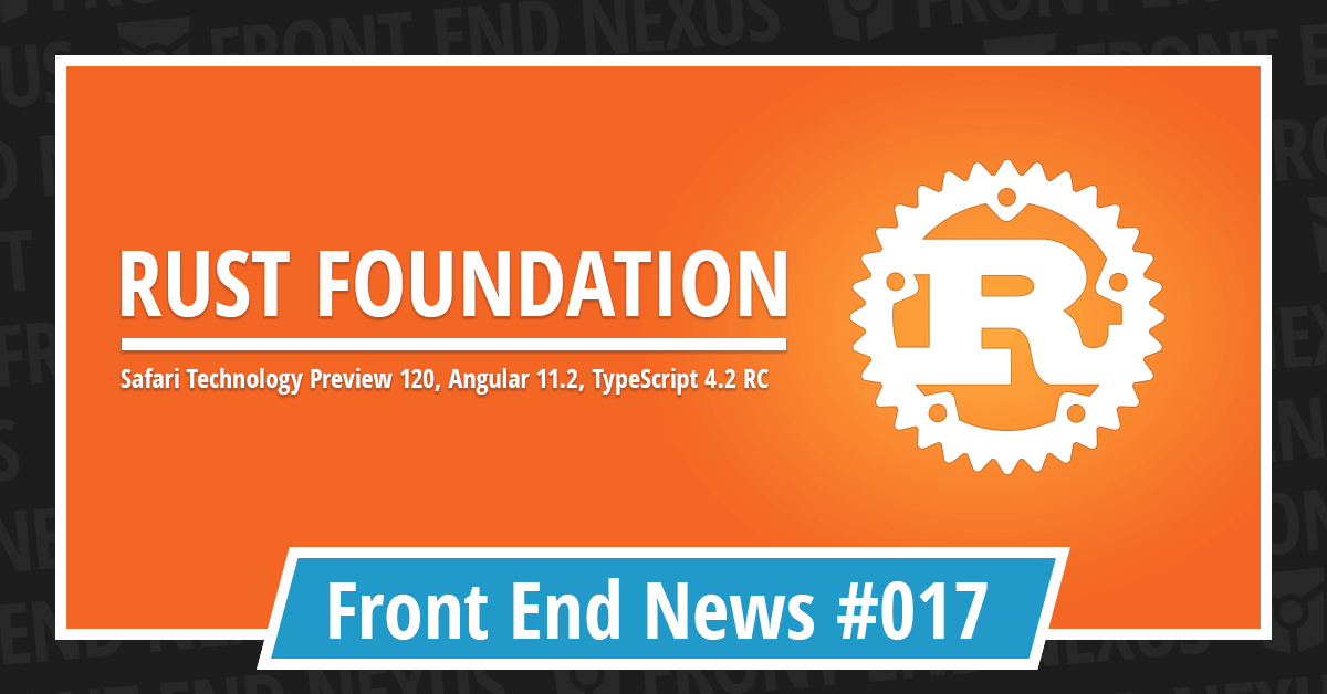 Banner for Front End News #017