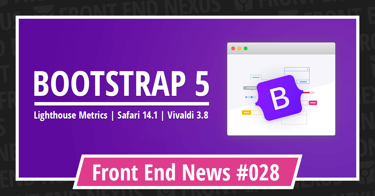 Banner for Front End News #028