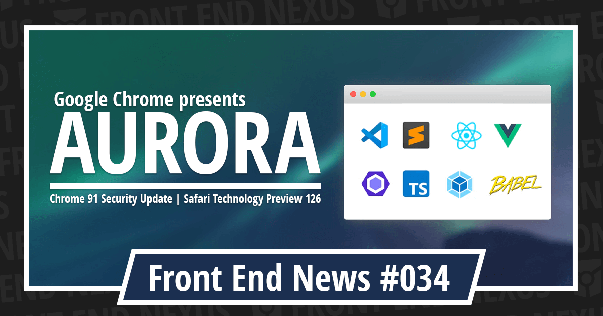 Banner for Front End News #034