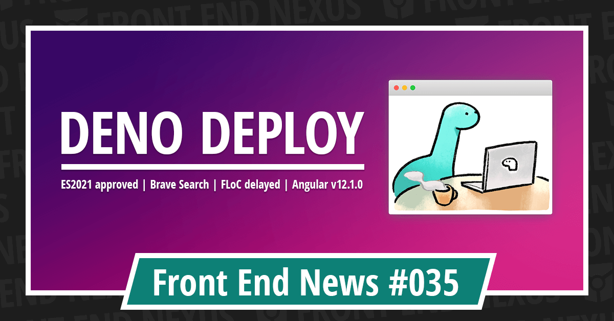 Banner for Front End News #035