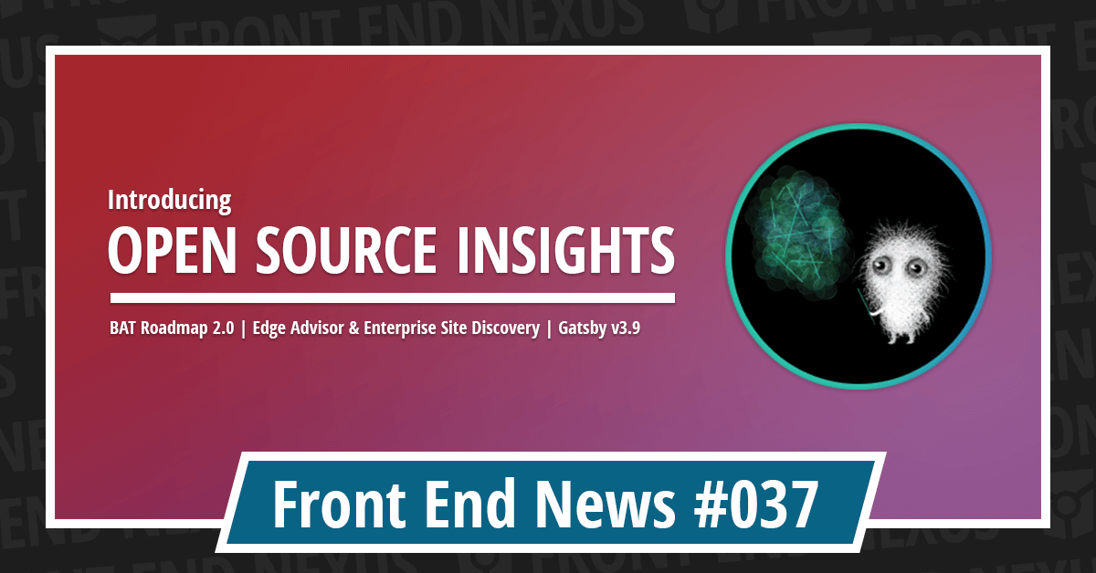 Banner for Front End News #037