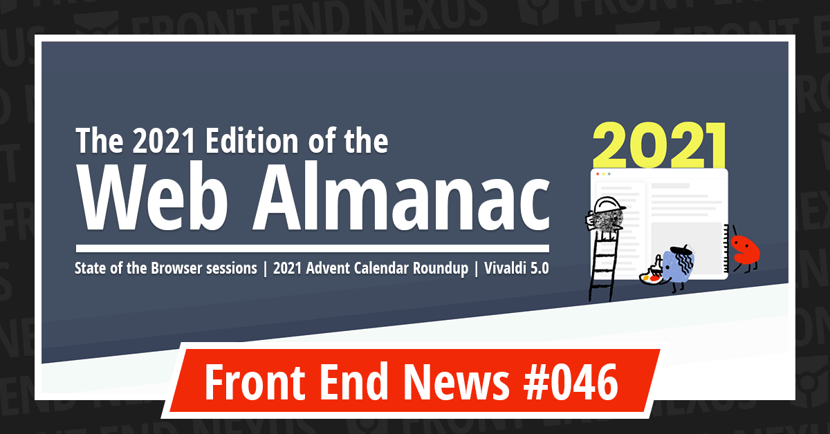 Banner for Front End News #046