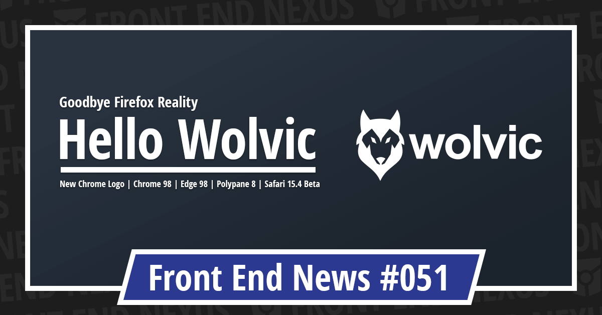 Banner for Front End News #051