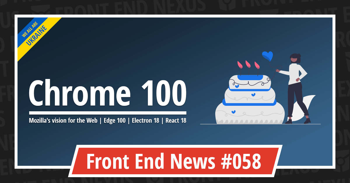 Banner for Front End News #058