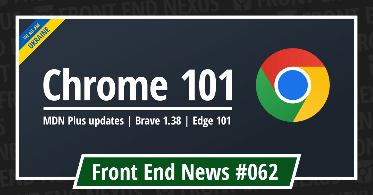 Banner for Front End News #062