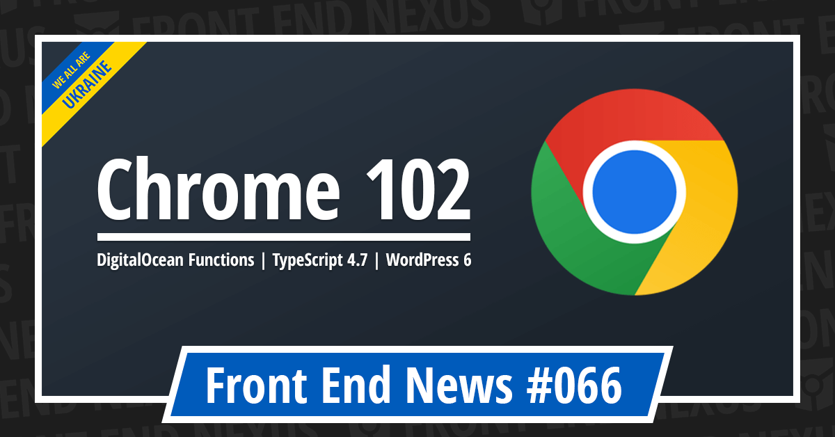 Banner for Front End News #066