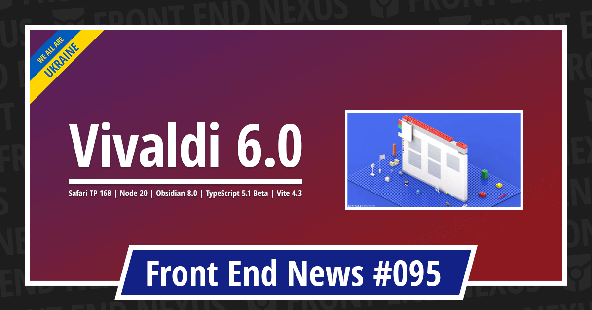Banner for Front End News #095