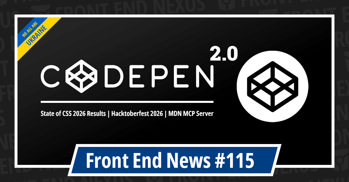 Banner for Front End News #115