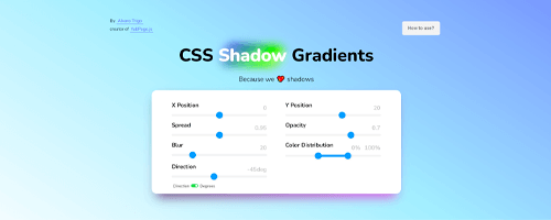 Cover for CSS Shadow Gradients
