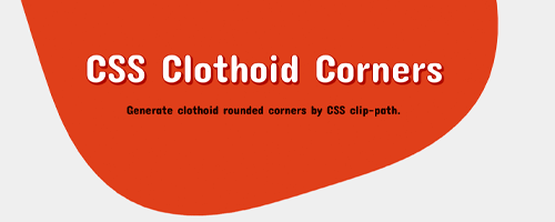 Cover for CSS Clothoid Corners