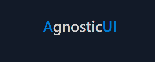 Cover for AgnosticUI