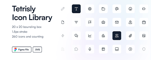 Cover for Tetrisly Icon Library