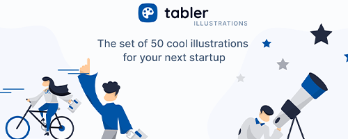 Cover for Tabler Illustrations